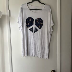 Torrid Super Soft White Knit Top